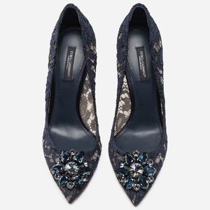 Dolce & Gabana pump - Taormina lace with crystals